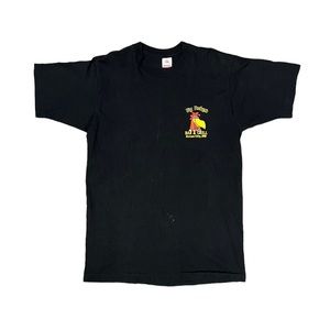 True Vintage mens Big peckers t shirt black 1990s Small